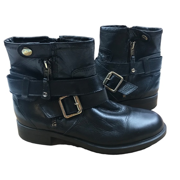 Carvela by Kurt Geiger Pam Moto Boot Black